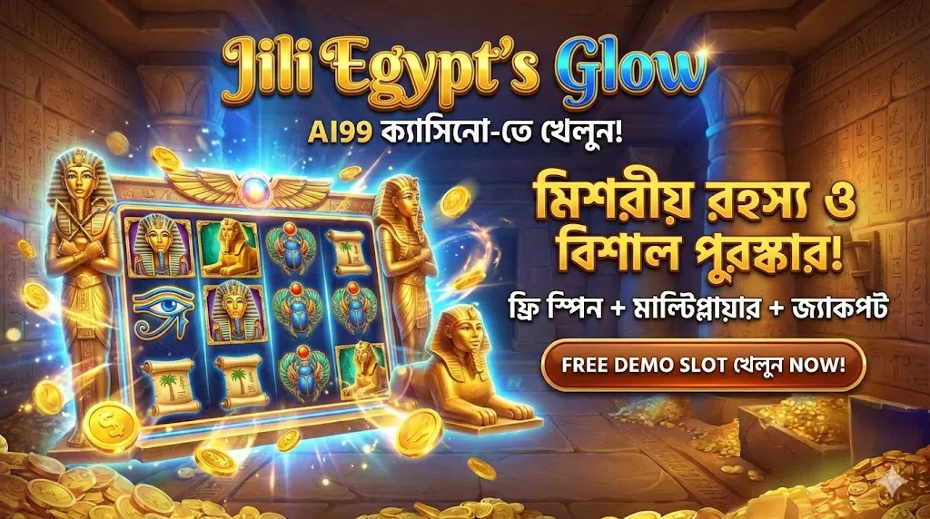 Jili Egypts Glow স্লটে প্রাচীন ধন জয়ের রোমাঞ্চ