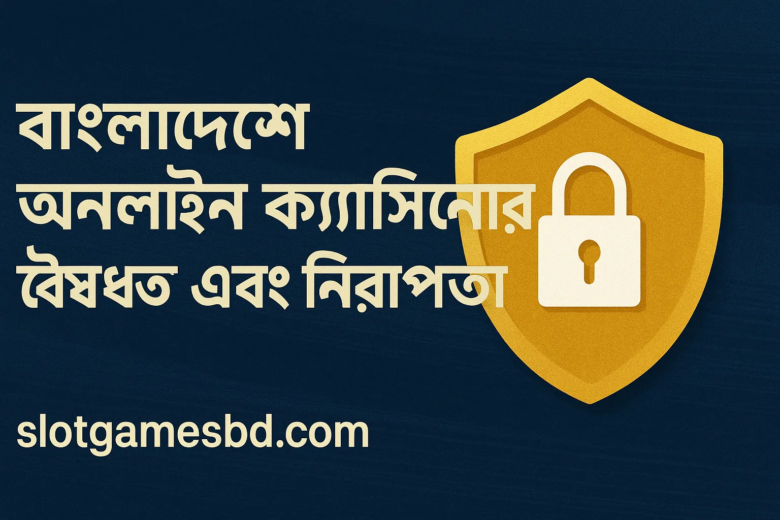বাংলাদেশে অনলাইন ক্যাসিনোর বৈধতা এবং নিরাপত্তা