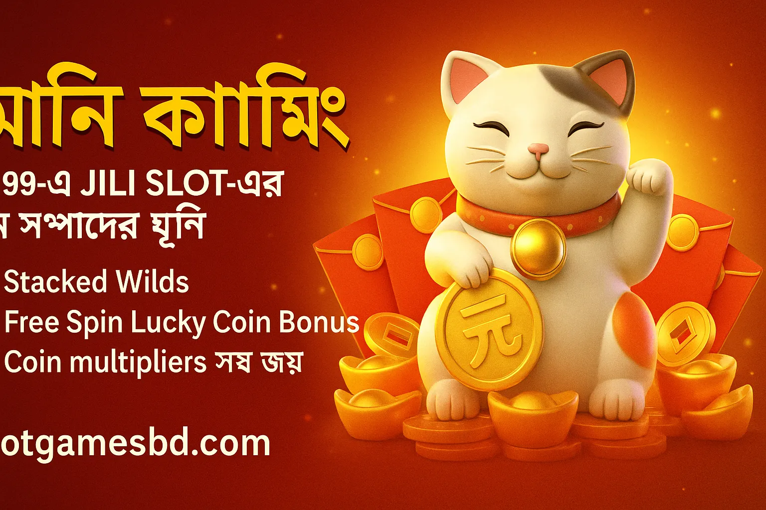 মানি কামিং JILI SLOT ai99 এ রত্ন ঘূর্ণির গেম