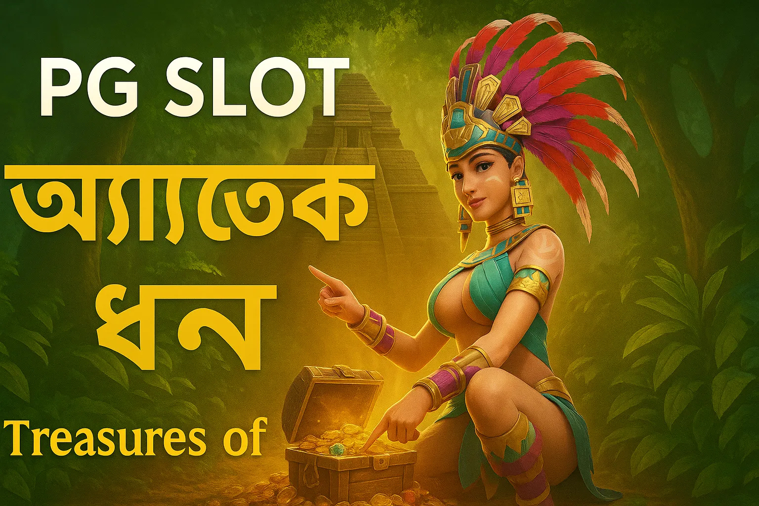 PG SLOT Aztec স্লট গেম মায়ানদের ধন খুঁজুন