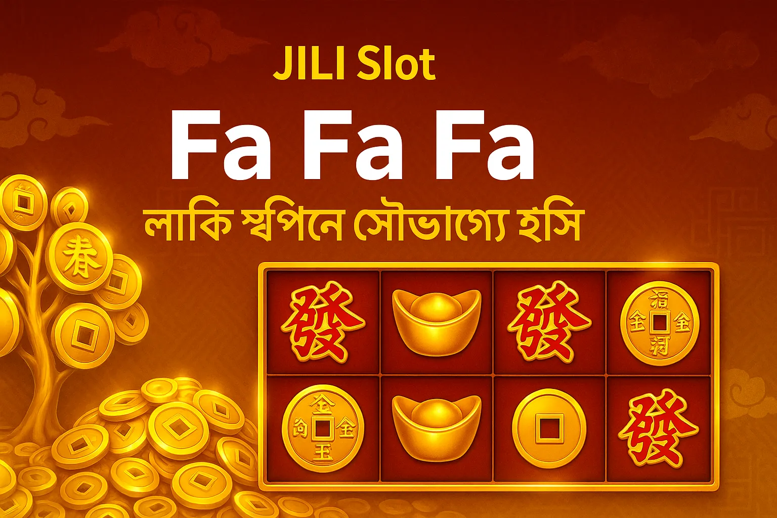 JILI Slot: Fa Fa Fa — লাকি স্পিনে সৌভাগ্যের হাসি