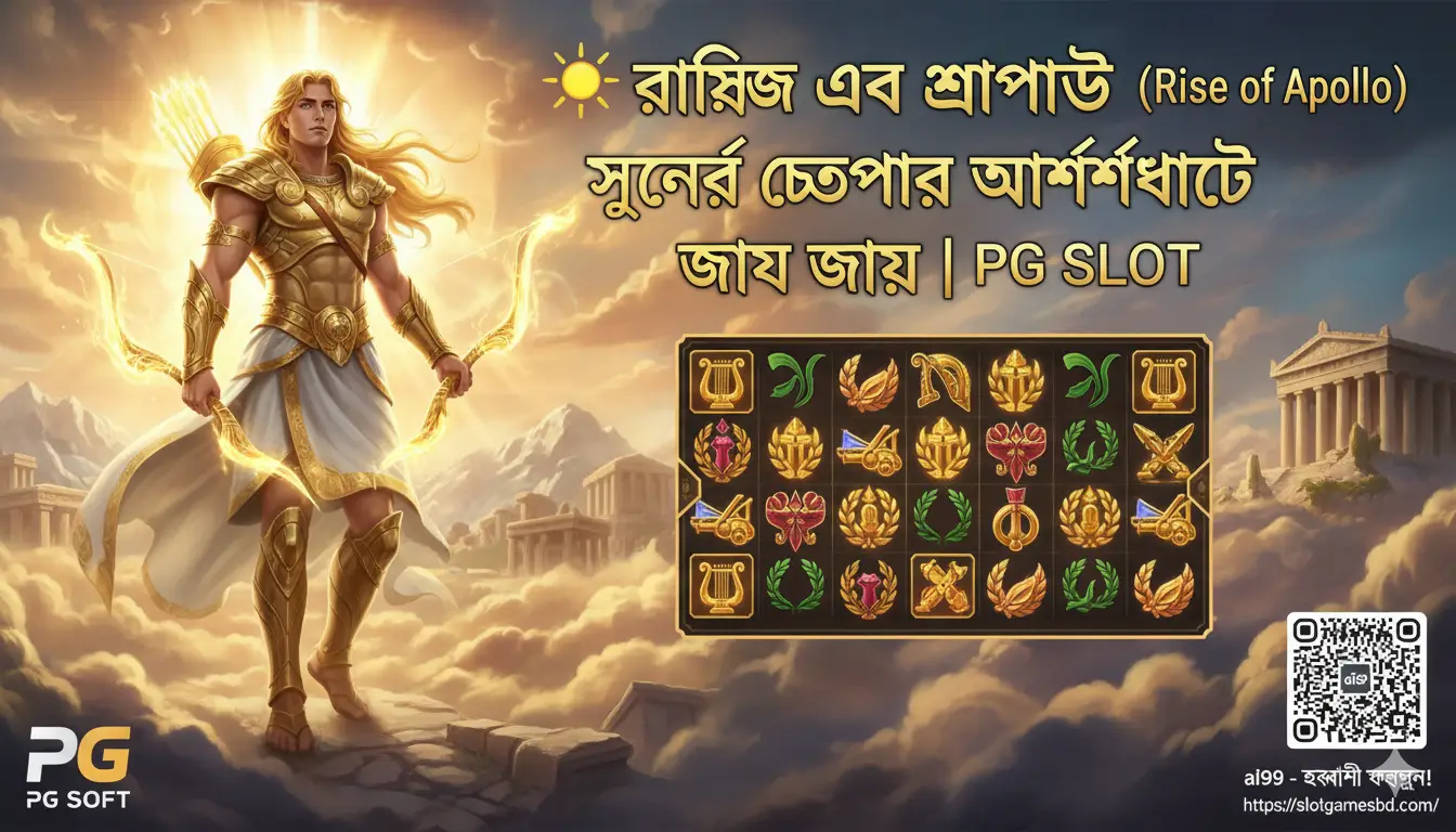 ☀️ রাইজ অব অ্যাপোলো (Rise of Apollo): সূর্যের দেবতার আশীর্বাদে জয় | PG SLOT